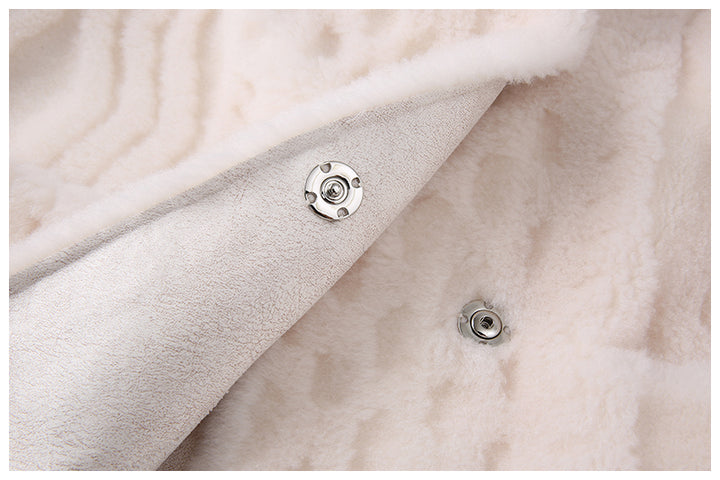 Real Wool Women's Fur Trench Coat| All For Me Today