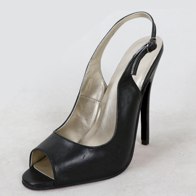 Slingback Peep Toe Women's Pump Shoes| All For Me Today