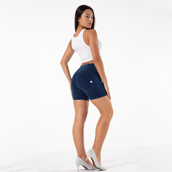 High Waisted Bermuda Women's Skinny Shorts| All For Me Today