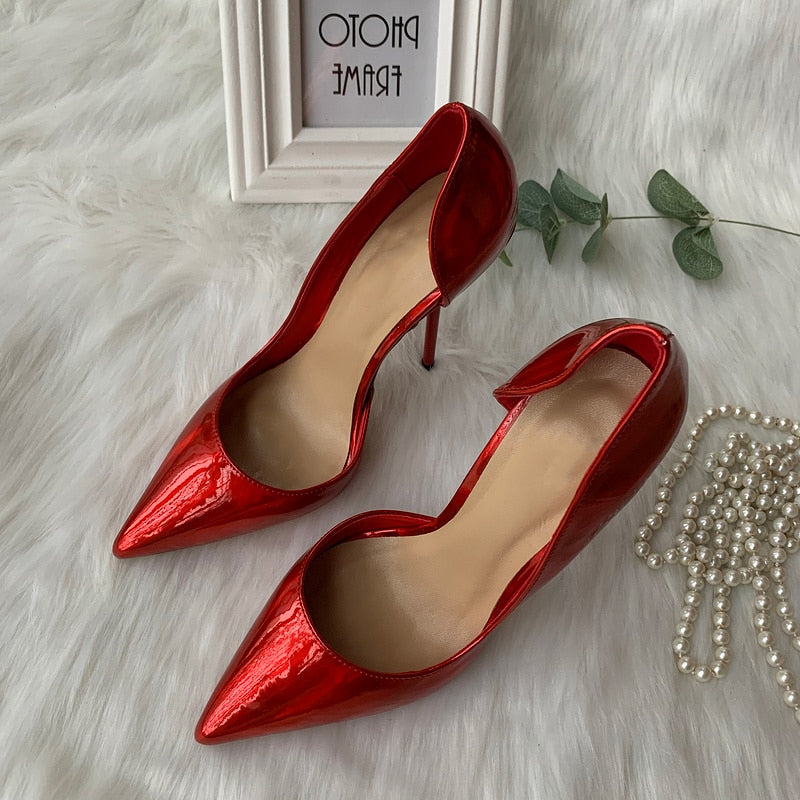 Cyprus Half D'orsay Women's Stiletto Pumps| All For Me Today