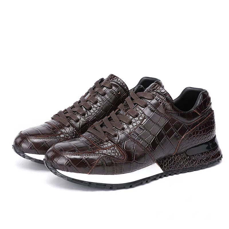 High Vision Men's Genuine Leather Sports Shoes | All For Me Today