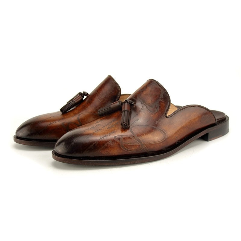 Italian Design Men's Leather Sandals | All For Me Today