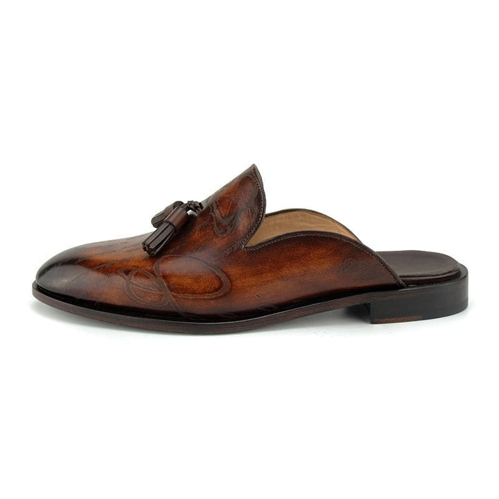 Italian Design Men's Leather Sandals | All For Me Today