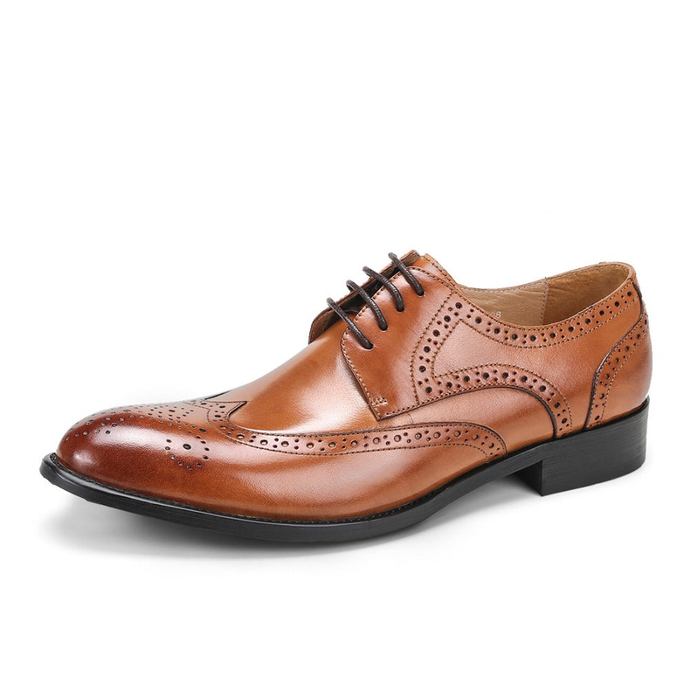 Italian Genuine Leather Handmade Men's Oxford Shoes | All For Me Today