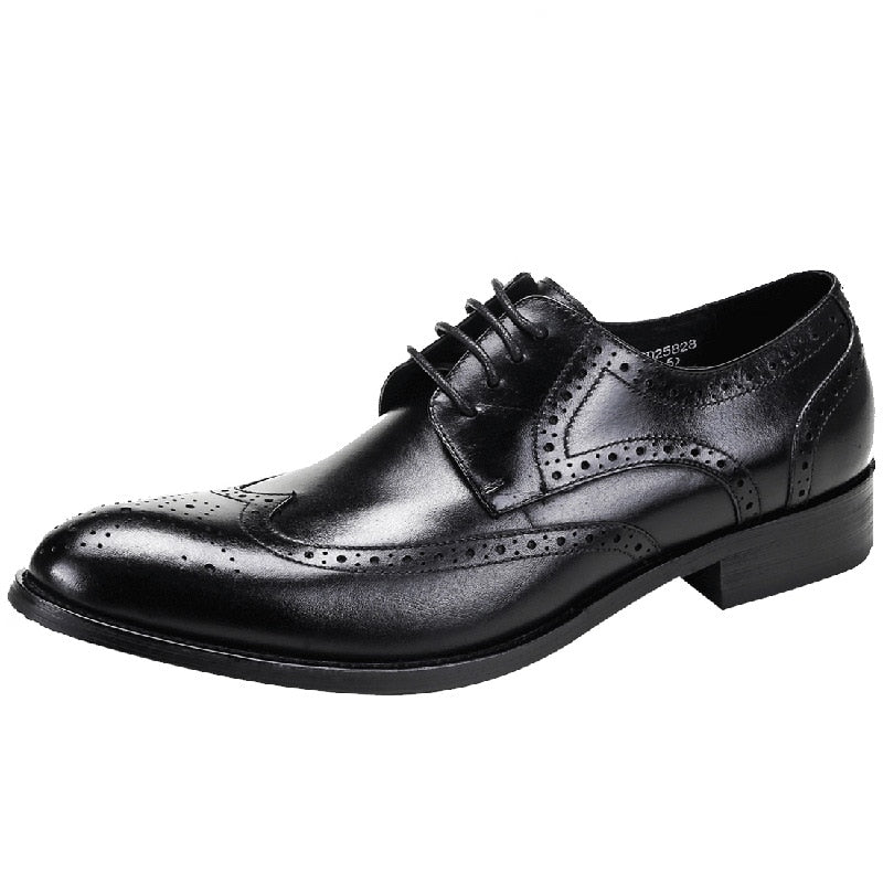 Italian Genuine Leather Handmade Men's Oxford Shoes| All For Me Today