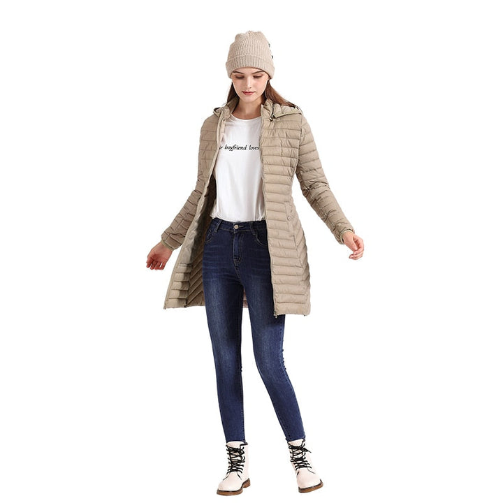 Long Warm Padded Parka Women's Coat| All For Me Today