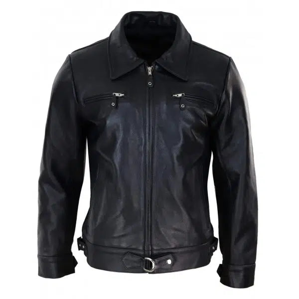 Men's Classic Leather Jacket | All For Me Today