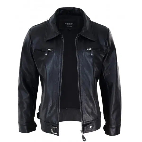 Men's Classic Leather Jacket | All For Me Today