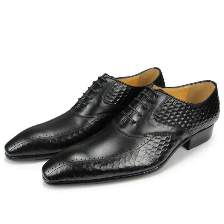 Men‘s Classic Leather Oxfords Shoes| All For Me Today