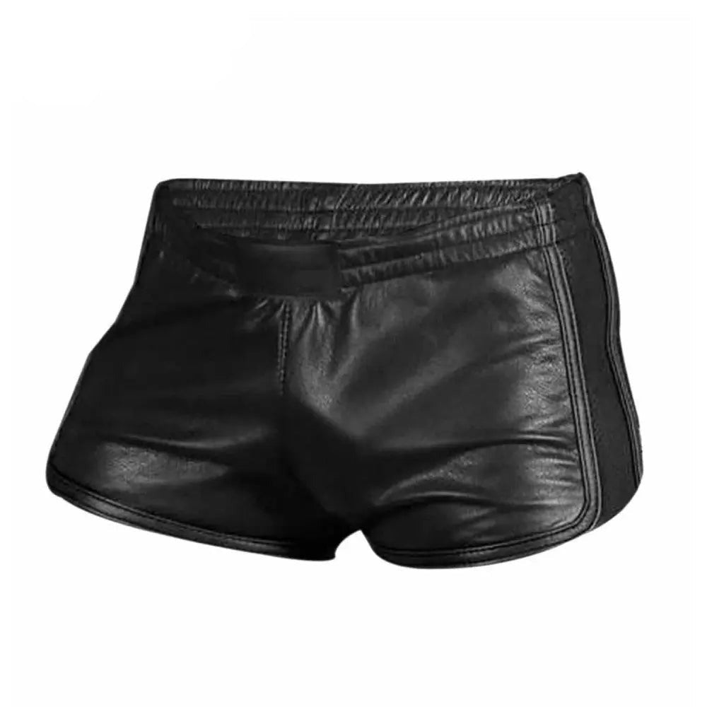 Men's Genuine Lamb Leather Silky Soft Boxer Short All For Me Today
