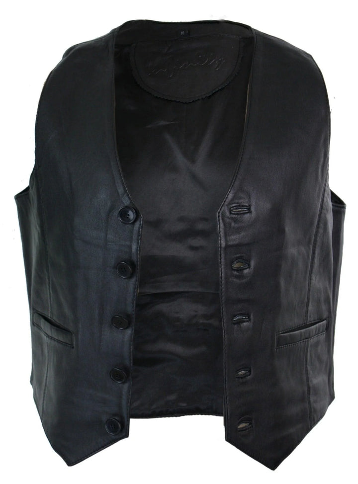 Real Leather Gilet Quilted Men's Waistcoat| All For Me Today