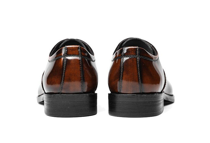 Patent Leather Men's Oxfords Shoes | All For Me Today