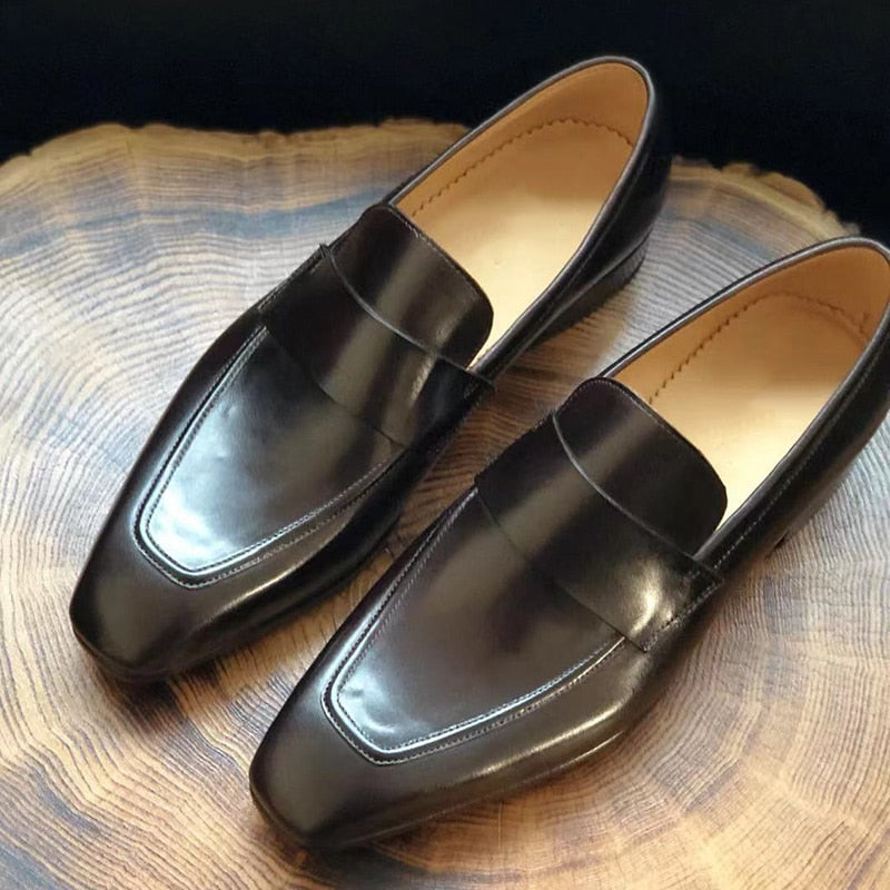 Penny Loafers Slip-on Men's Dress Shoes All For Me Today
