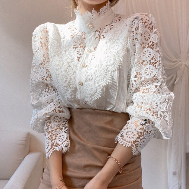 Petal Sleeve Lace Top| All For Me Today