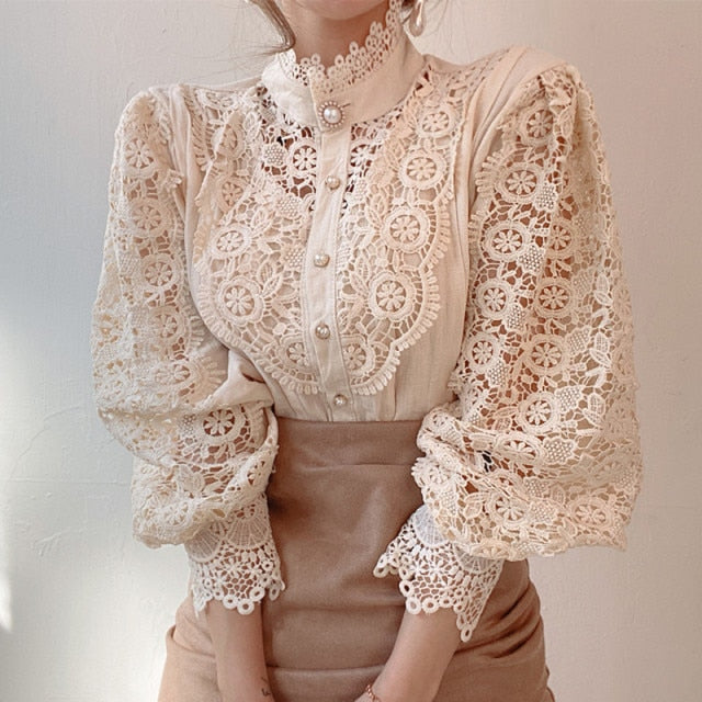 Petal Sleeve Lace Top | All For Me Today