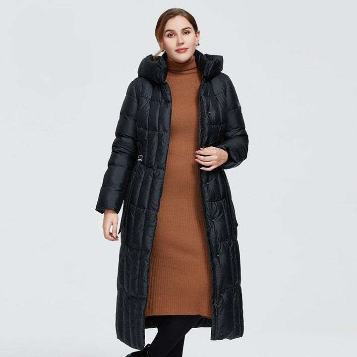 Plaid Thick Women's Long Warm Parka Coat | All For Me Today