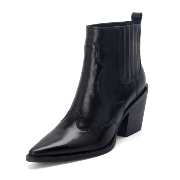 Pointed Toe Women's Mid Heel Boots | All For Me Today