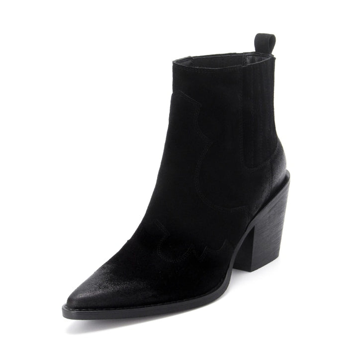 Pointed Toe Women's Mid Heel Boots | All For Me Today