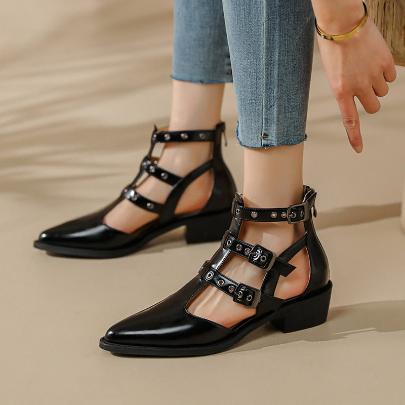 Pointed Toe Women's Roman Sandals | All For Me Today