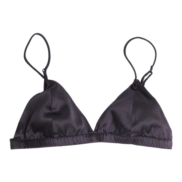 Pure Silk Mulberry Seamless Thin Bra | All For Me Today