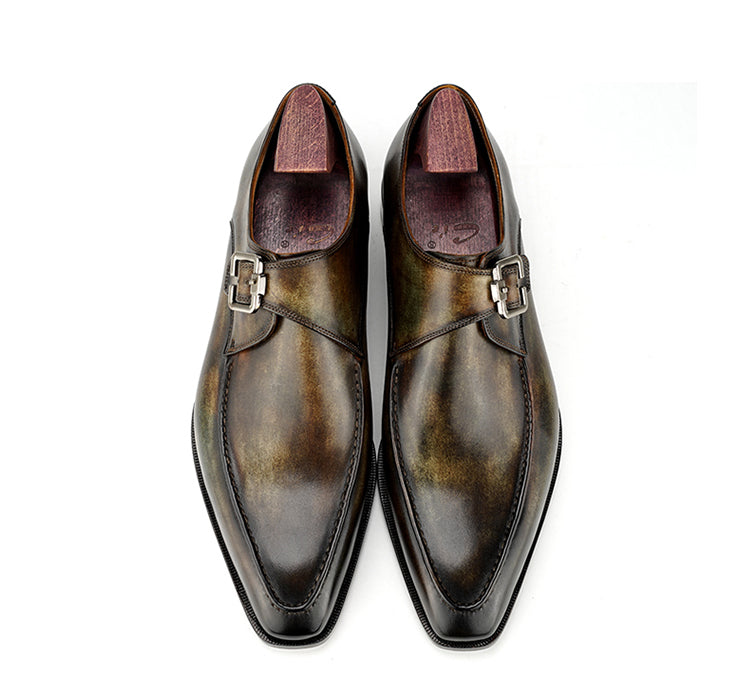 Real Full Grain Calf Leather Men's Italian Design Shoes| All For Me Today