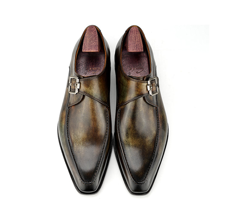 Real Full Grain Calf Leather Men's Italian Design Shoes | All For Me Today