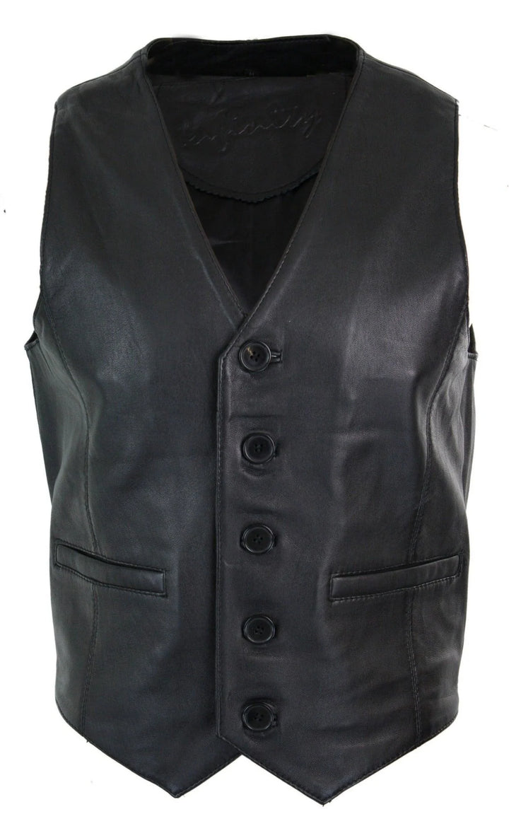 Real Leather Gilet Quilted Men's Waistcoat | All For Me Today