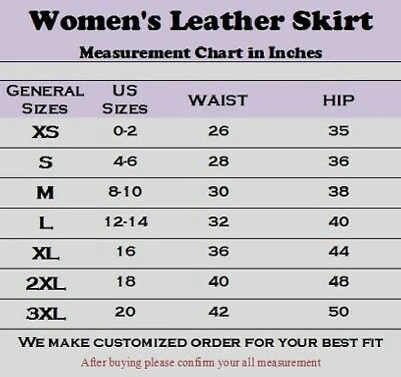 Real Plus Size Women's Genuine Lambskin Leather Skirt | All For Me Today