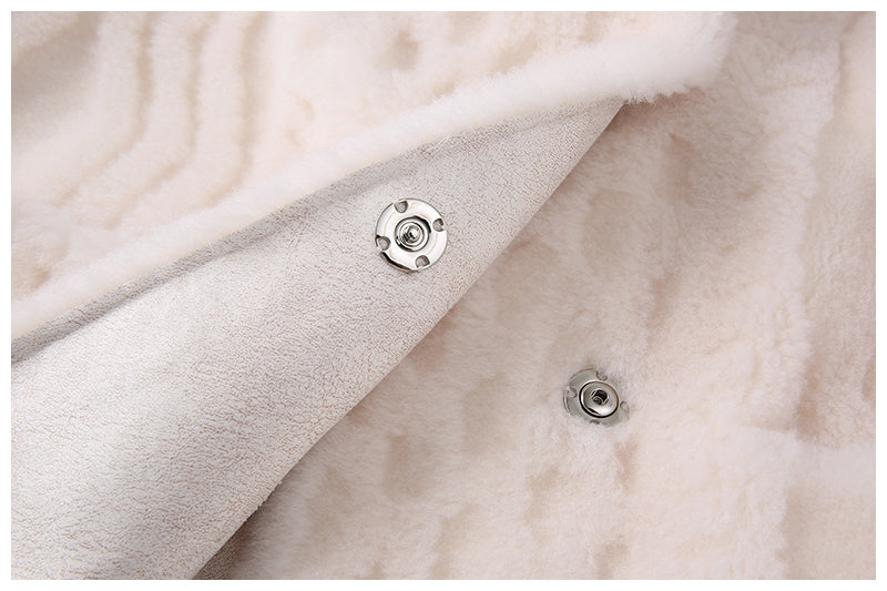 Real Wool Women's Fur Trench Coat | All For Me Today