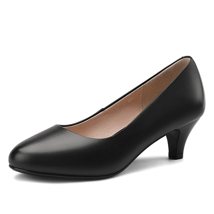 Round Toe Women's Dress Pumps | All For Me Today