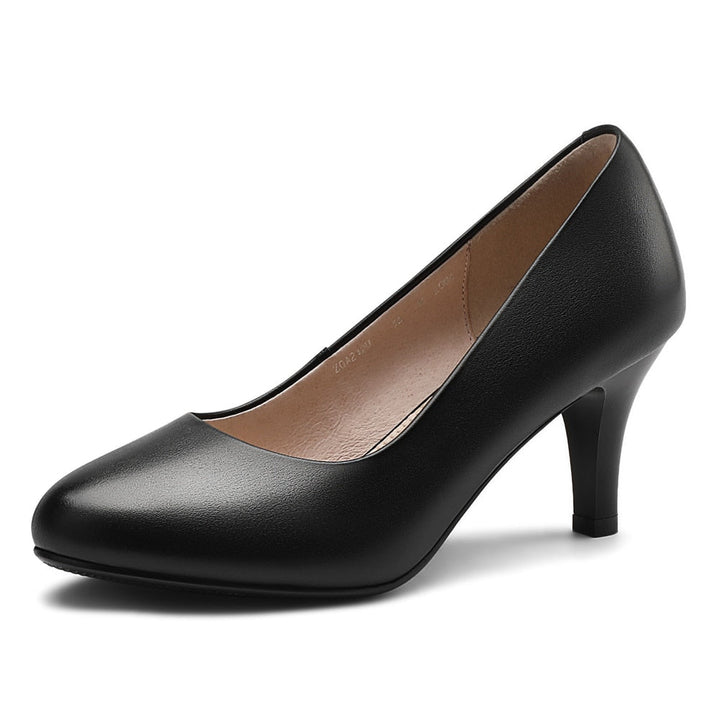 Round Toe Women's Dress Pumps | All For Me Today