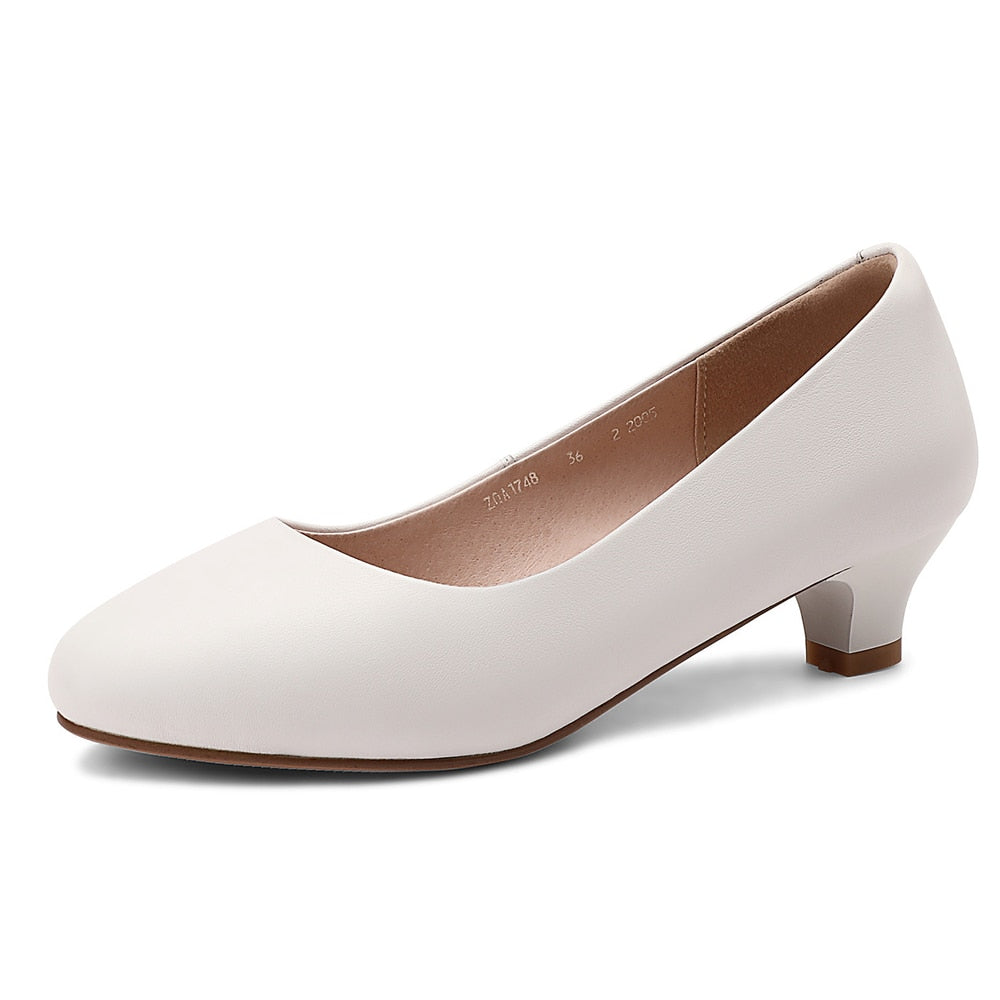 Round Toe Women's Dress Pumps | All For Me Today