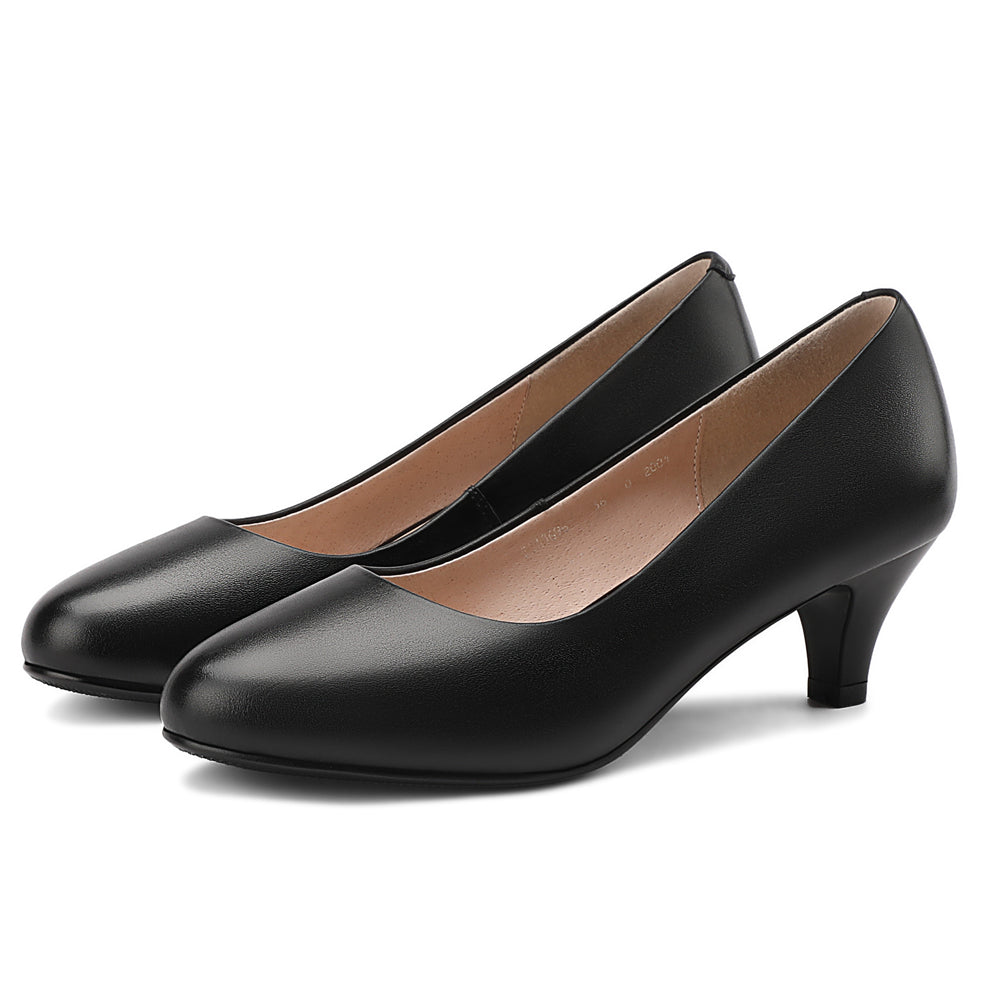 Round Toe Women's Dress Pumps | All For Me Today