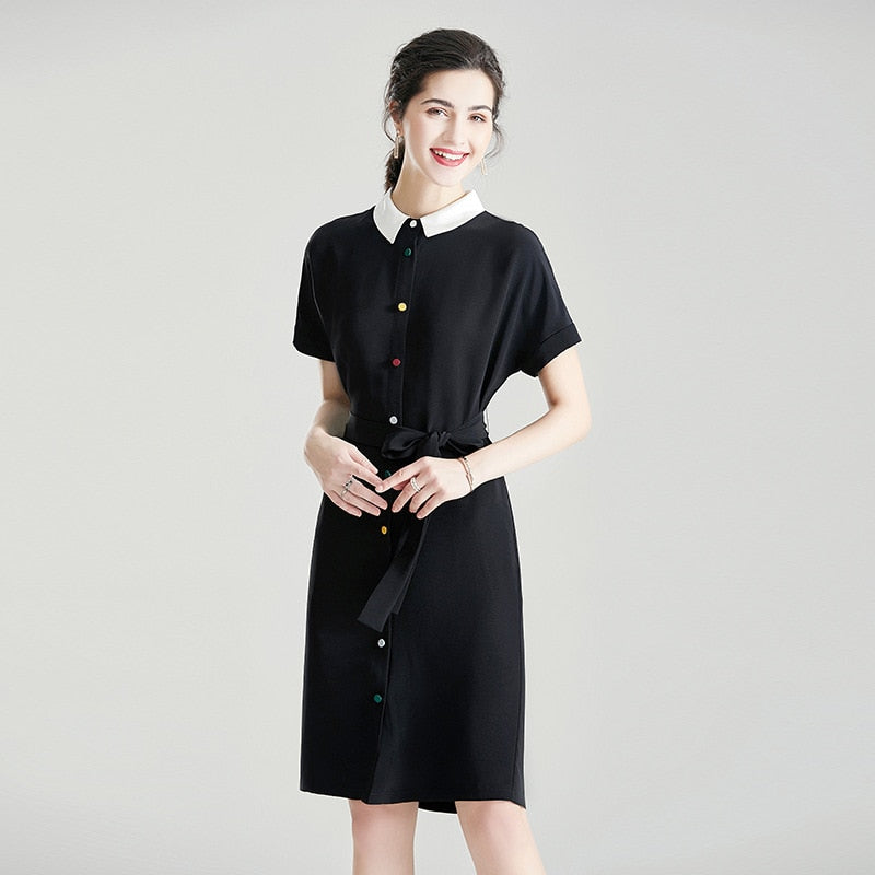 Loose-fitting Women's Triacetate Dresses| All For Me Today