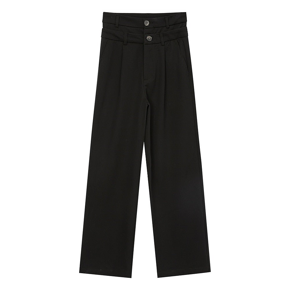 Double Waist Women's Baggy Pants| All For Me Today