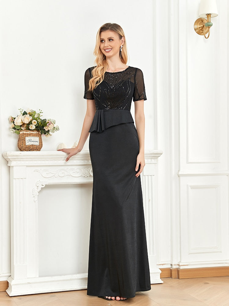 Shining Tulle Women's Evening Maxi Dress| All For Me Today