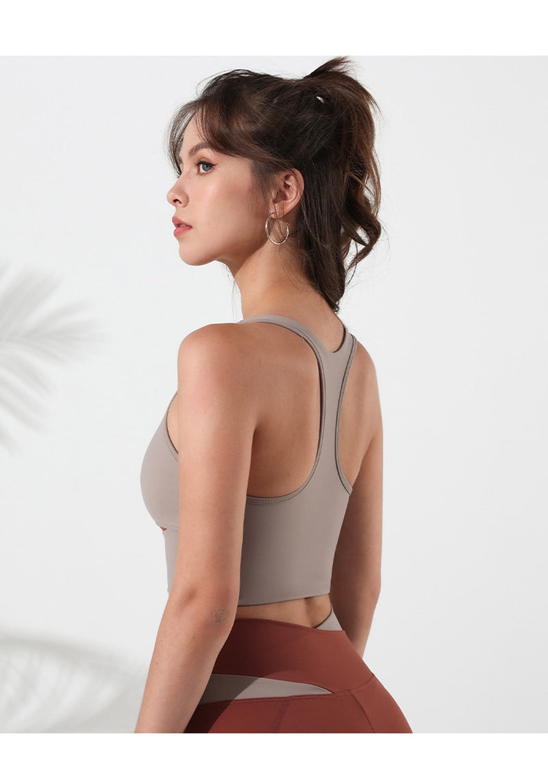 Seamless Racer-back Sports Bras All For Me Today