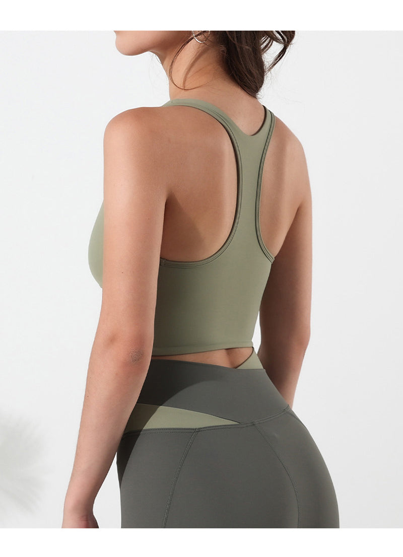 Seamless Racer-back Sports Bras| All For Me Today