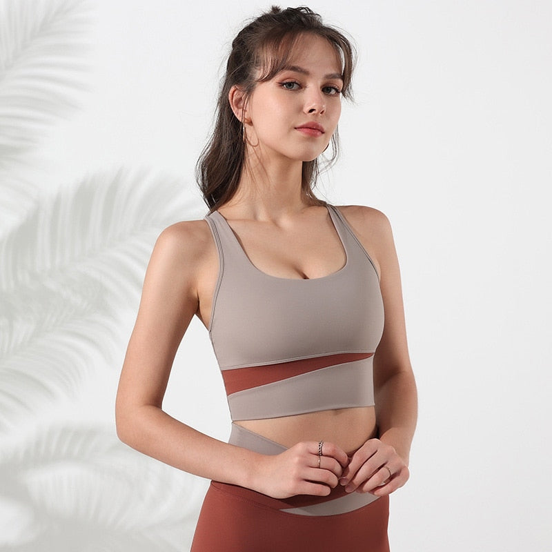 Seamless Racer-back Sports Bras | All For Me Today