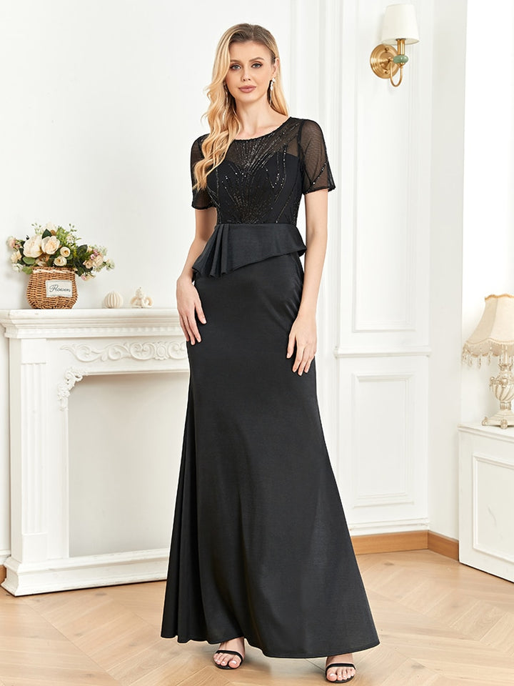 Shining Tulle Women's Evening Maxi Dress| All For Me Today