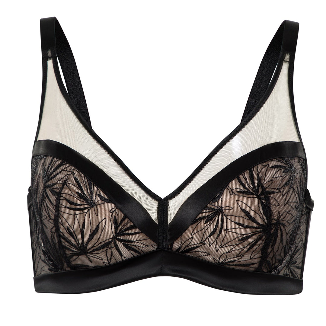Sheer Lace Non Padded Full Coverage Bra | All For Me Today