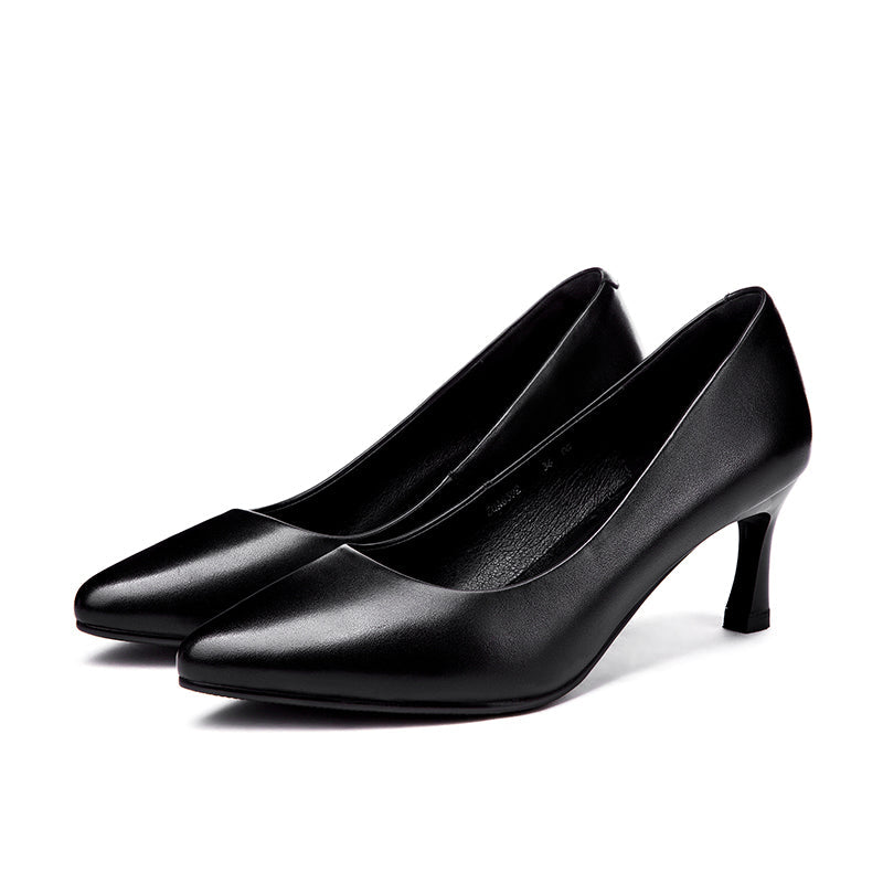 Square High Heel Women's Basic Pumps| All For Me Today
