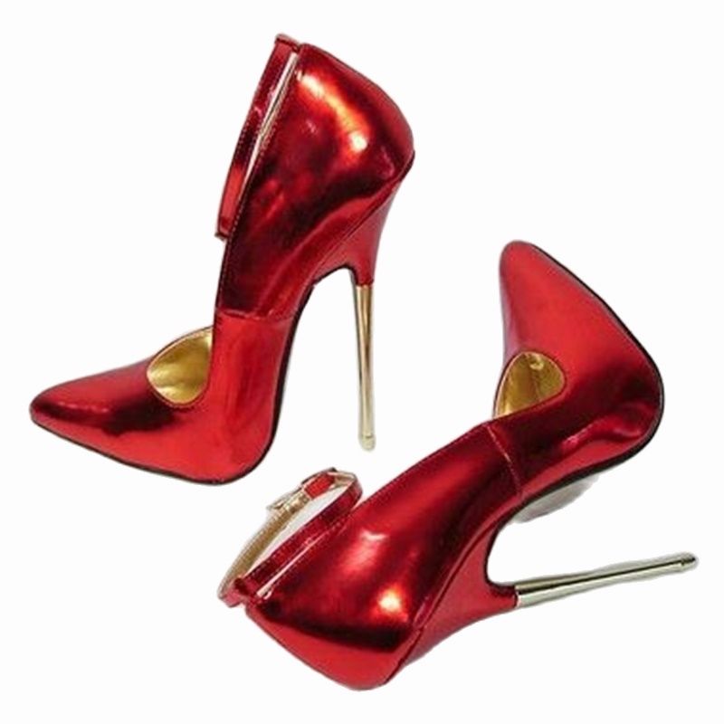 Super Metal High Heel Pump | All For Me Today