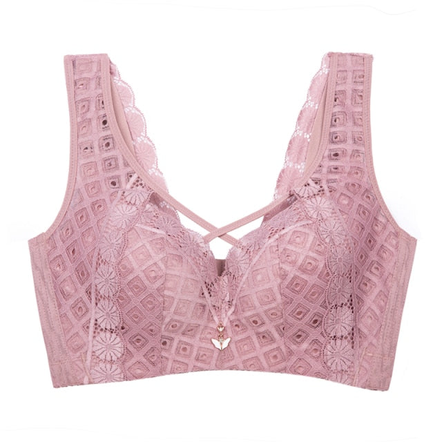 Truly Speechless Lace Hollow Out Vest Bras | All For Me Today
