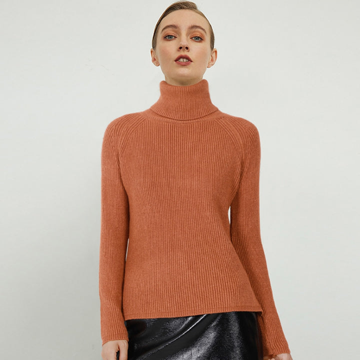 Turtleneck Long Sleeve Women's Sweater | All For Me Today