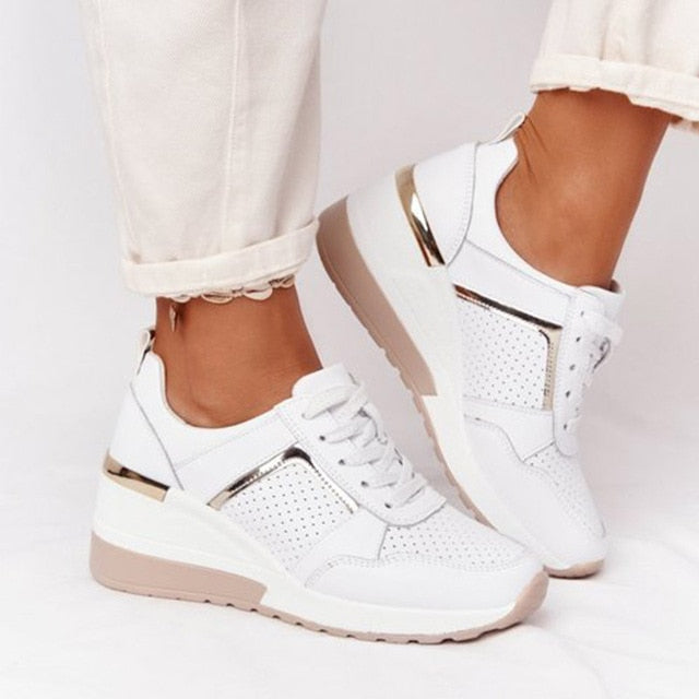 Wedges Vulcanize Sneakers| All For Me Today