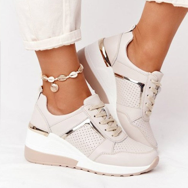 Wedges Vulcanize Sneakers| All For Me Today